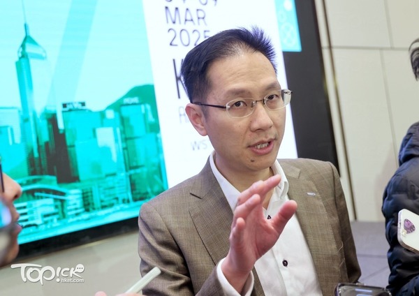 中國香港桌球總會主席羅永聰。(陳靜儀攝)