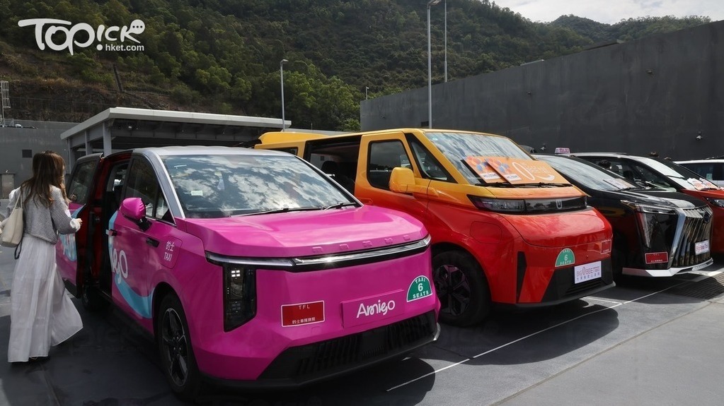 「星群的士」車隊指，聘請司機困難，現時投入服務車輛數目未達申請規模6成。（陳靜儀攝）