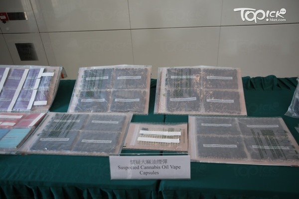 海關在大埔一間村屋破獲毒品儲存倉。(曾秋文攝)