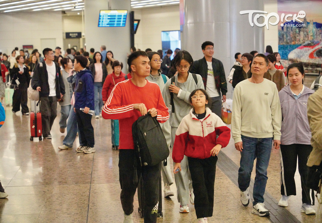 初步數據顯示1至3月訪港旅客數字約1,222萬人次，較去年同期多8.8%。（資料圖片）