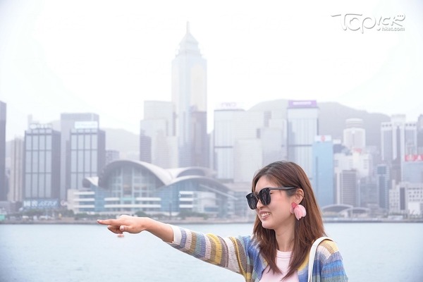 今日（4月13日）香港空氣污染濃度甚高，同時又非常乾燥。(朱永倫攝)