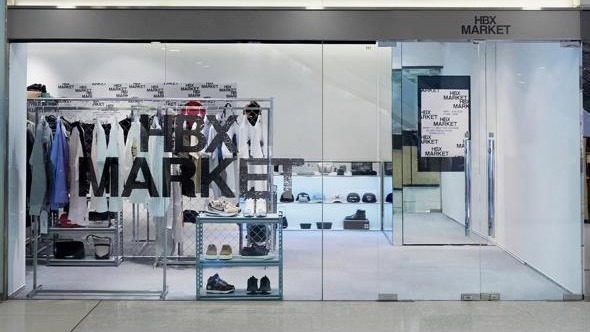 HBX限時快閃店暫定營運兩個月,地址位於中環鬧市,每天有新貨補充。