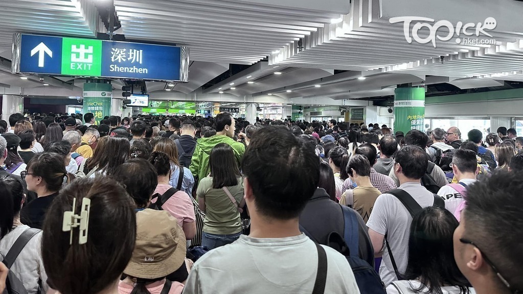 復活節假期期間，大批港人離港影響本地餐飲業。（經濟日報圖片）