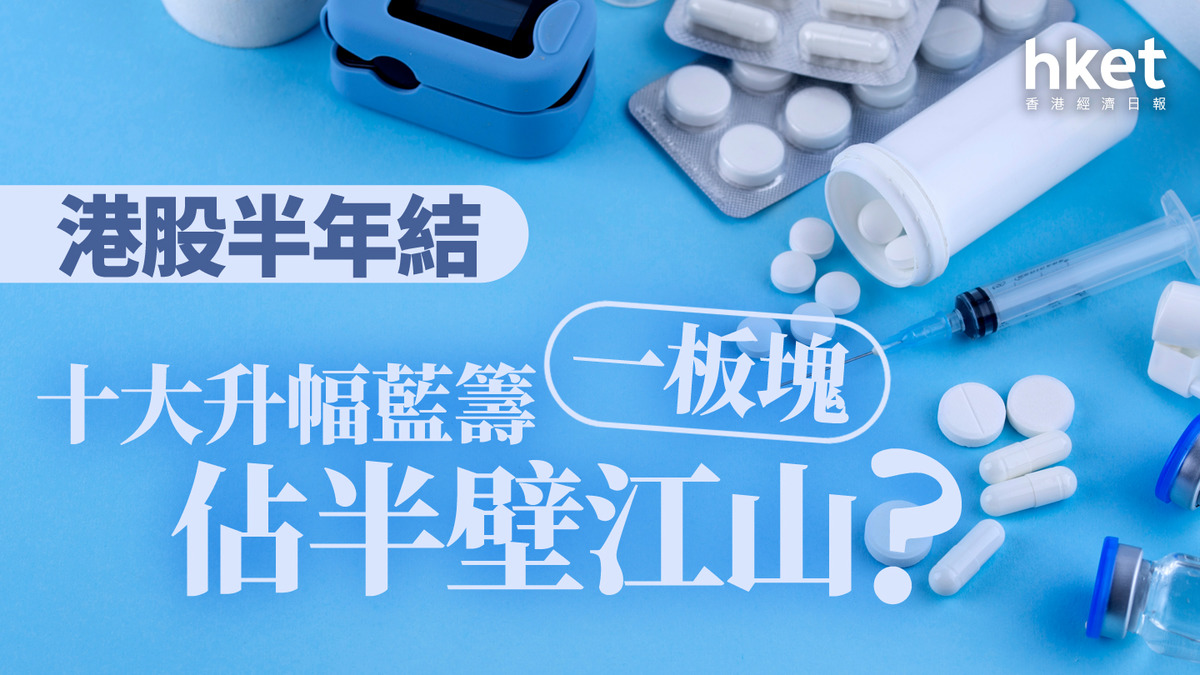 分析｜港股半年結十大升幅藍籌一板塊佔半壁江山？