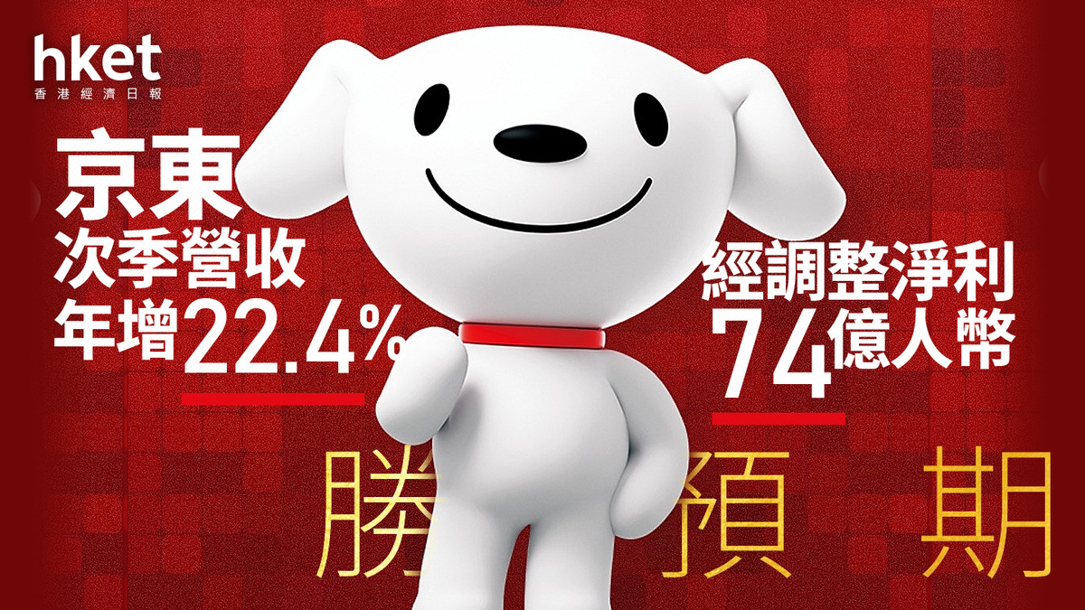 9618業績｜京東CEO：7月外賣行業過度競爭「擾亂價格體系」 次季經調整淨利74億人幣、外賣在內新業務勁蝕148億（第二版）