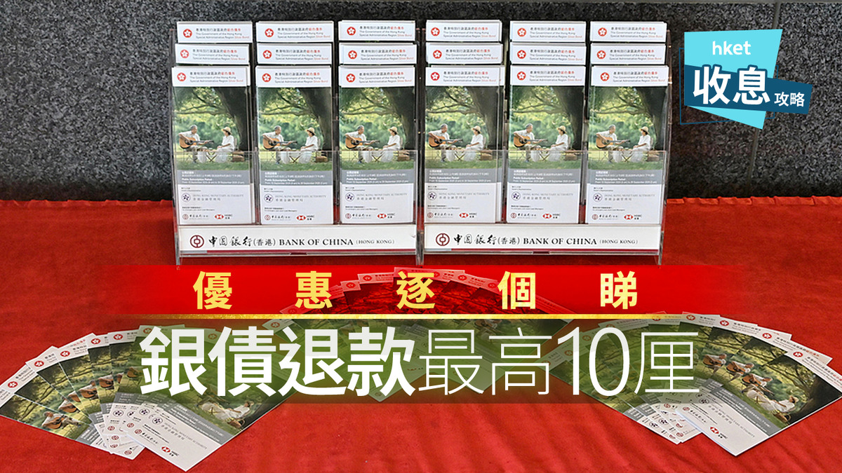港元定存｜港元定存高息20厘延至11月初跌市銀債退款大戶捉緊賺息逾6萬最後機會