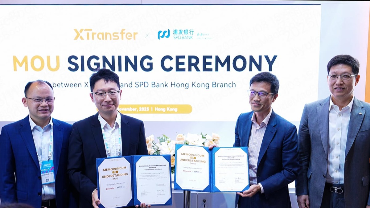 金融科技｜XTransfer與浦發銀行香港分行戰略合作拓跨境金融服務CEO：亞非拉市場增長勁、未見去美元化趨勢
