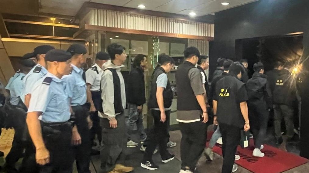 黑社會｜粵港澳聯合打擊三合會及有組織罪案香港警方共拘捕4140人