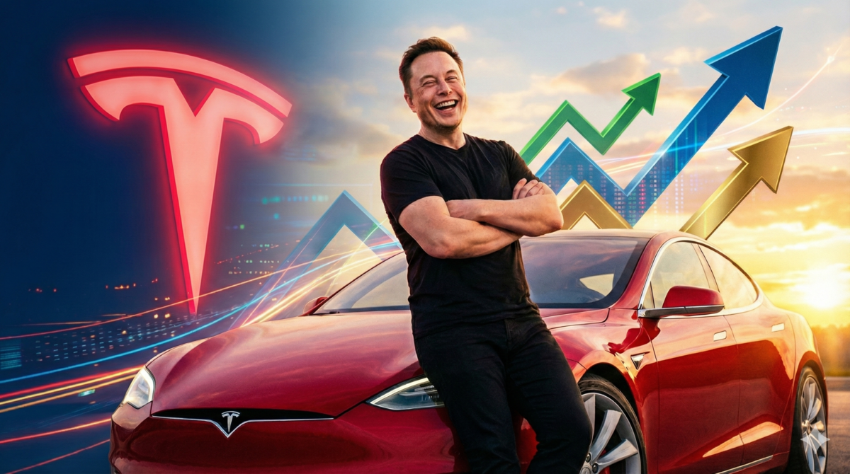 鹹魚翻生！Tesla股價走出谷底創新高馬斯克推銷Robotaxi贏回一切