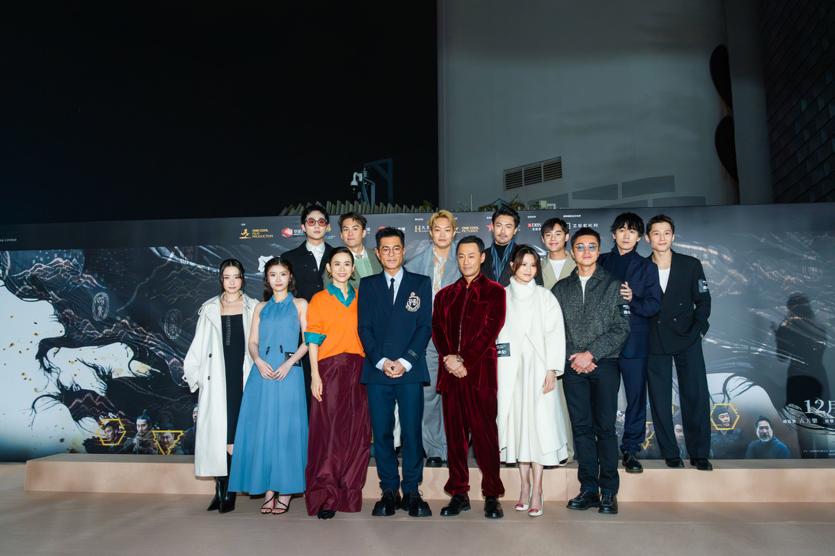 《尋秦記》電影版首映禮。