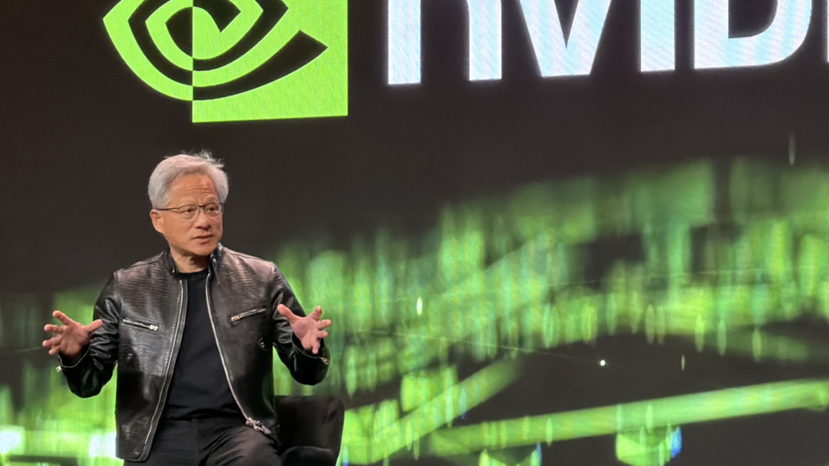 黃仁勳相信,很快可達L4自動駕駛。(梁巧恩攝)