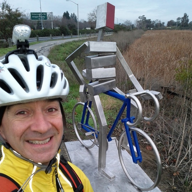 Patrick Pichette熱愛騎單車。（相片來源：Patrick Pichette Google+專頁）