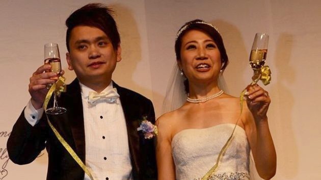 沈旭暉在2013年與女友Bonnie成婚。（相片來源：沈旭暉facebook）