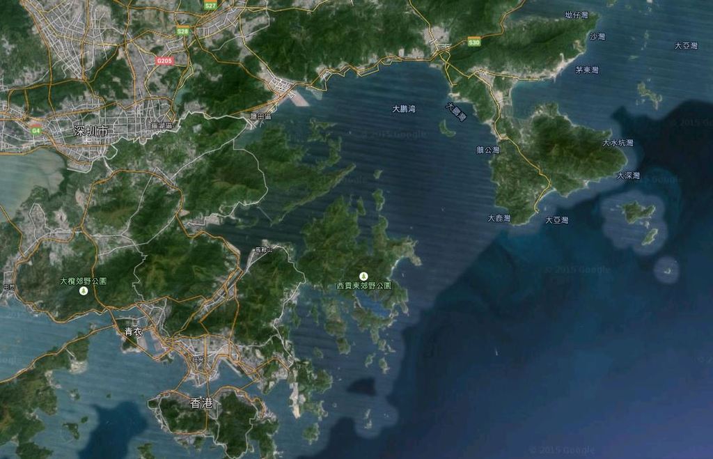 相片來源：google map 衛星圖